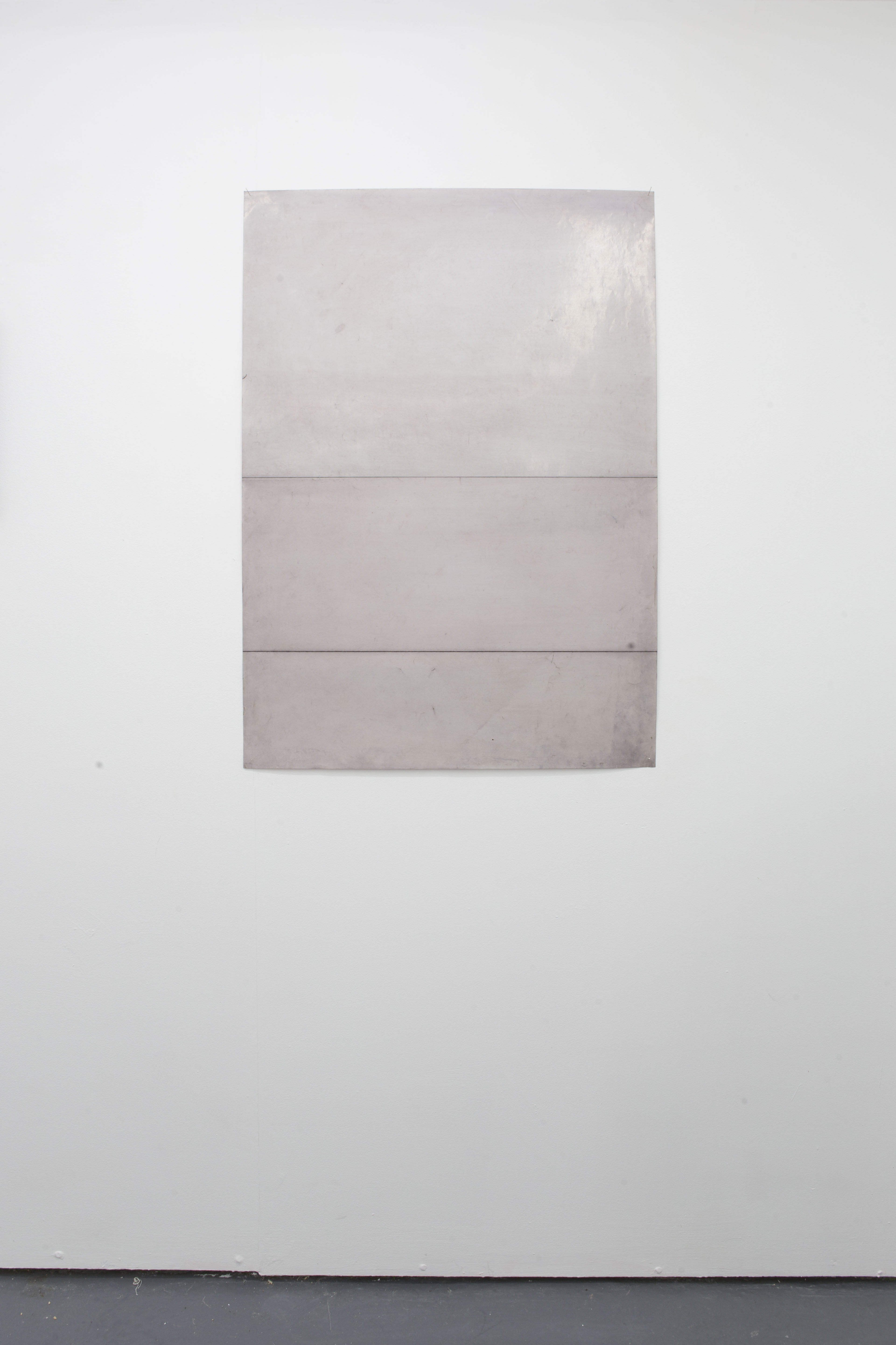 Anna Paterson Rose (2019); 64x290cm; Oil on paper.
