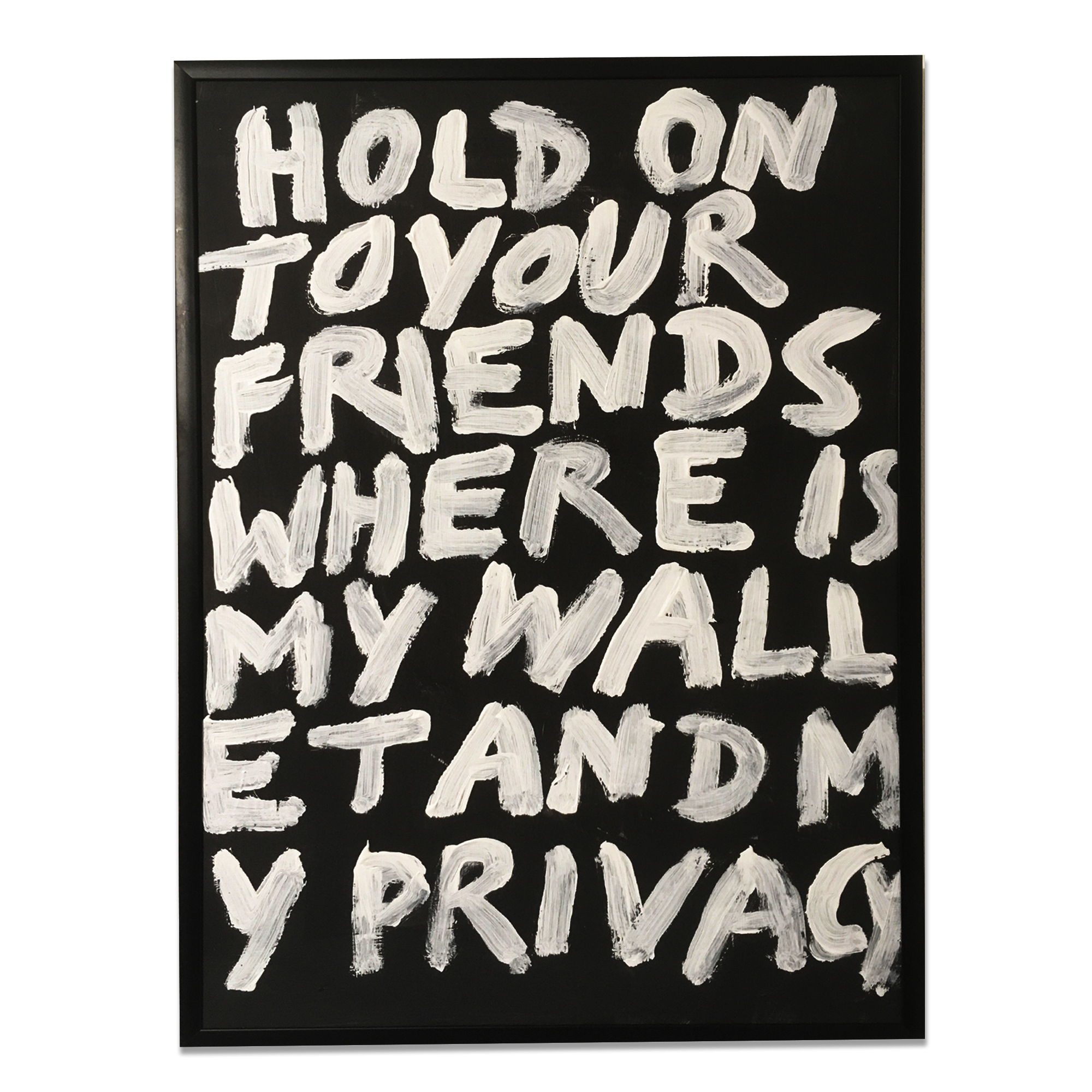 Adriano Costa: Hold On To Your Friends Where Is My wallet and My privacy (2018)