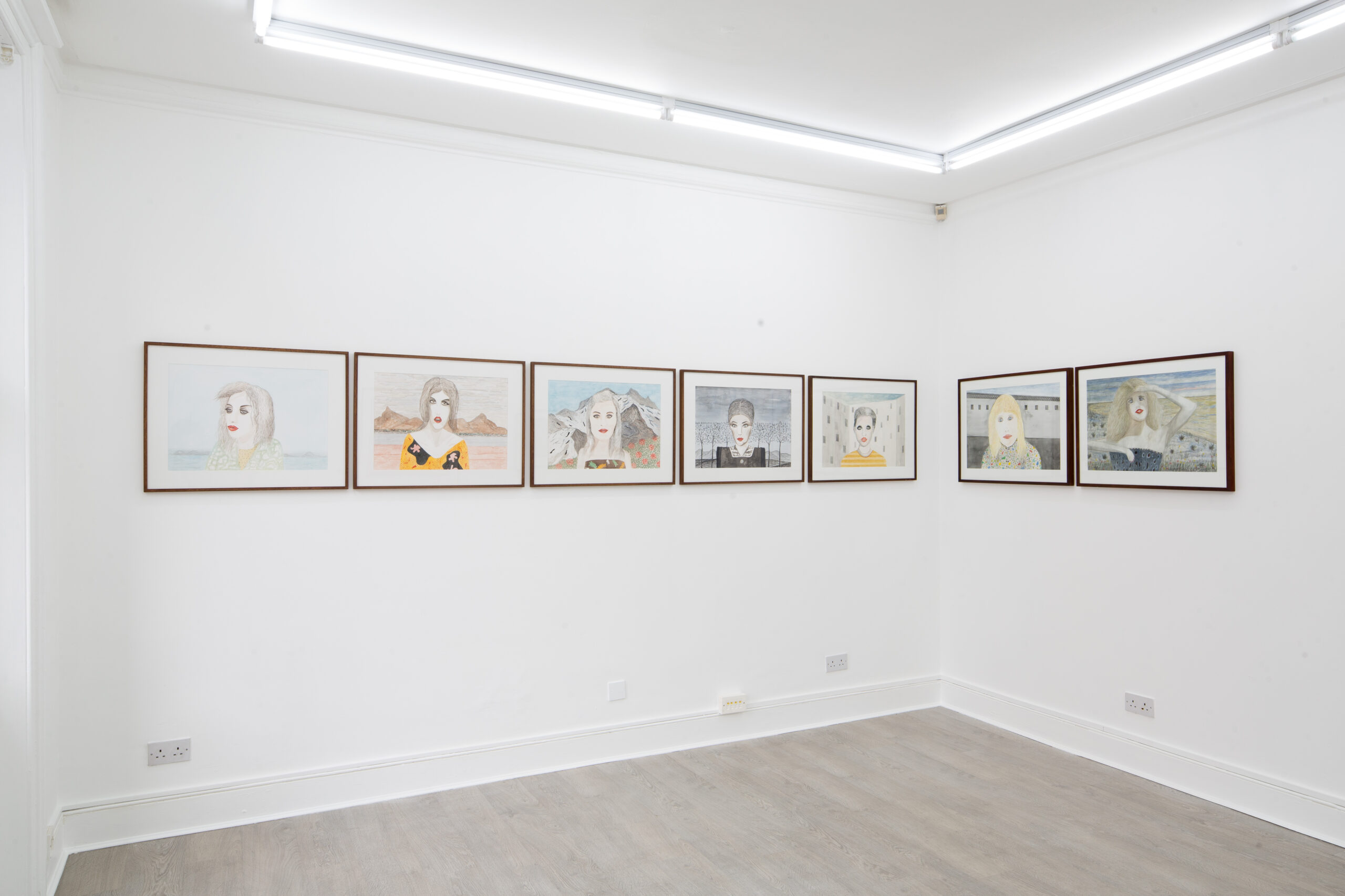 Brian Dawn Chalkley The Pictorial Space of Poetic Horror at Lungley Gallery