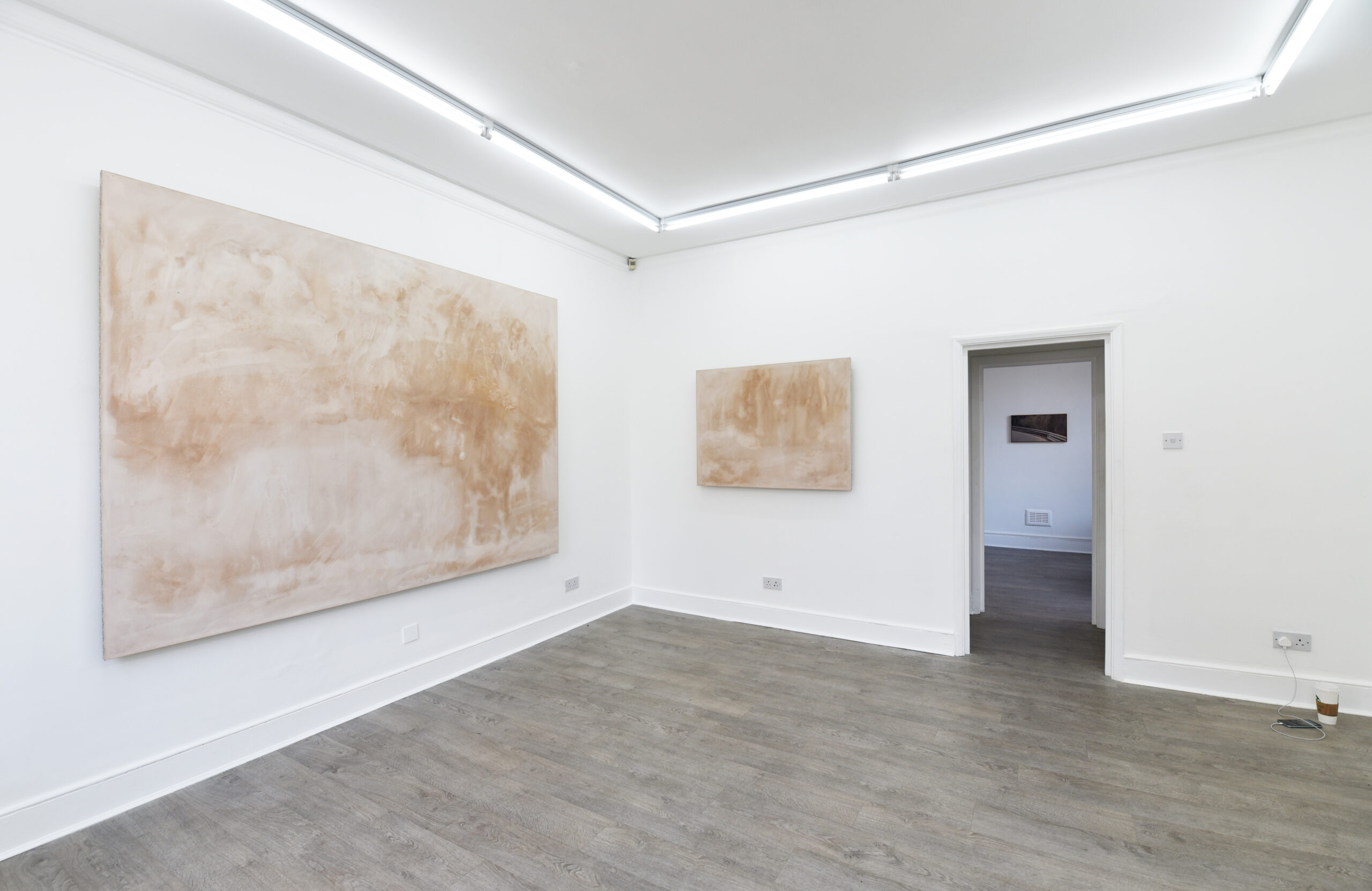 Exhibition view: Benjamin Fitton Aspirational Bucolics at LUNGLEY Gallery, London.  Image copyright of the artist.