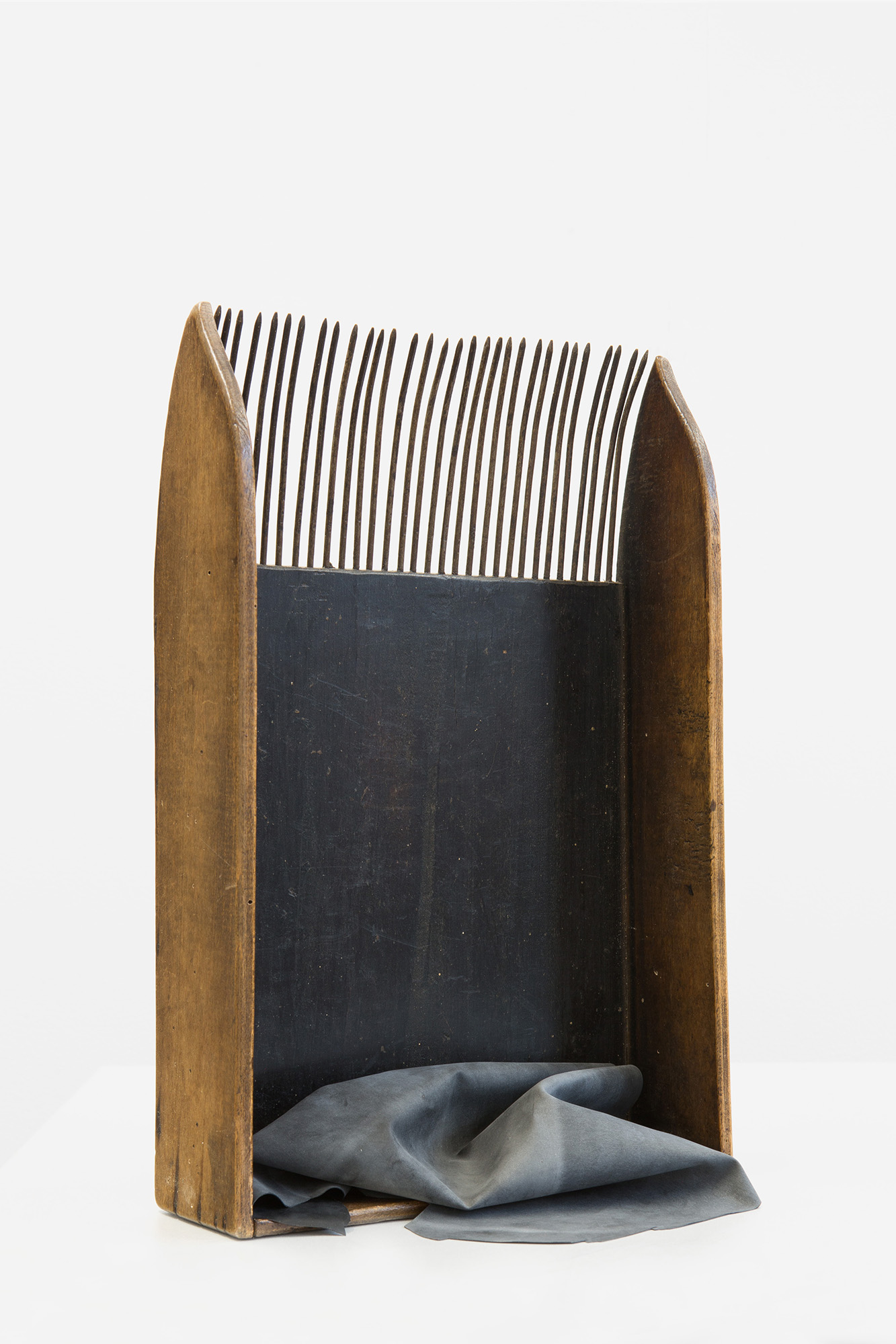 Maya Balcioglu Untitled (2019) Latex on agricultural tool, 38 cm x 25 cm x 8 cm